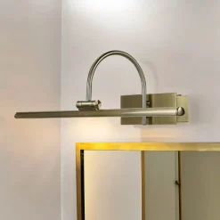 Elegante LED Wandlampe Jugendstil 3000K in Messing