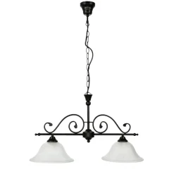 2-flammige Leuchte hängend DOROTHEA Landhausstil