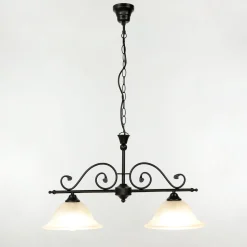 2-flammige Leuchte hängend DOROTHEA Landhausstil