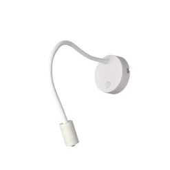 Flexible LED Wandleuchte Metall zeitloses Design