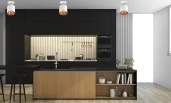 Flexibler Deckenstrahler Stoff E27 blendarm Weiß Gold