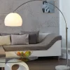 Gebogene Standlampe Retro 175cm