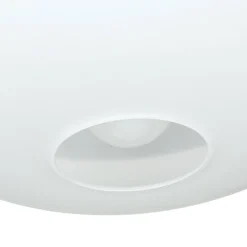 Gebogene Tischleuchte Bauhaus rund 45cm