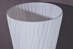 große Stehleuchte 160cm Retro extravagant weiß