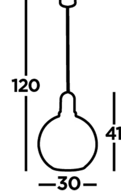 Hängelampe Glas Ø 30 cm E27 in Messing Weiß geätzt rund