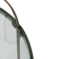 Hängelampe Glas Metall in Bronze B:31 cm E14 stilvoll