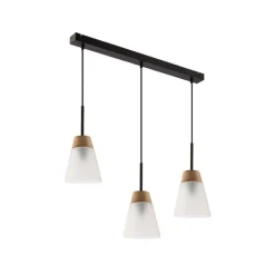 Hängelampe Glas satiniert blendarm Esstisch ARAVAE