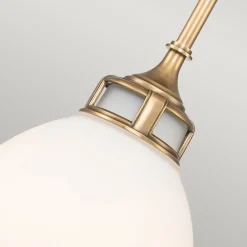 Hängelampe Glasschirm D: 32,4 cm rund H: max. 110 cm