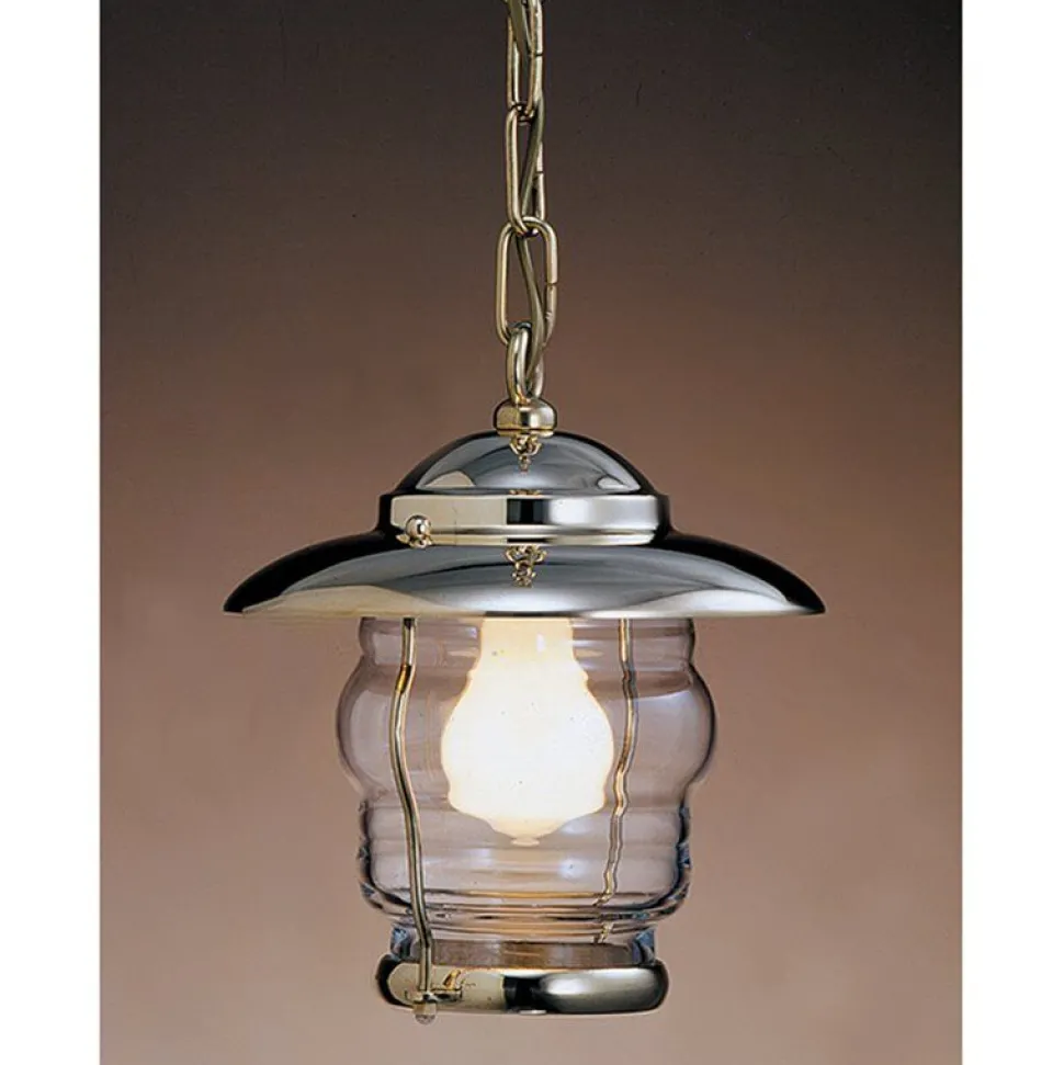 Hängelampe Messing Ø22cm Esstisch Maritim stilvoll