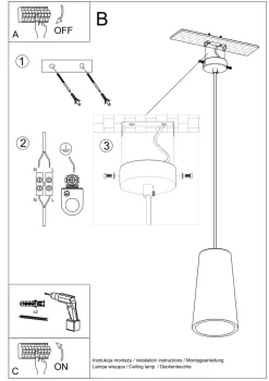 Hängelampe Weiß Ø 16 cm Keramik bemalbar E27 TUPA