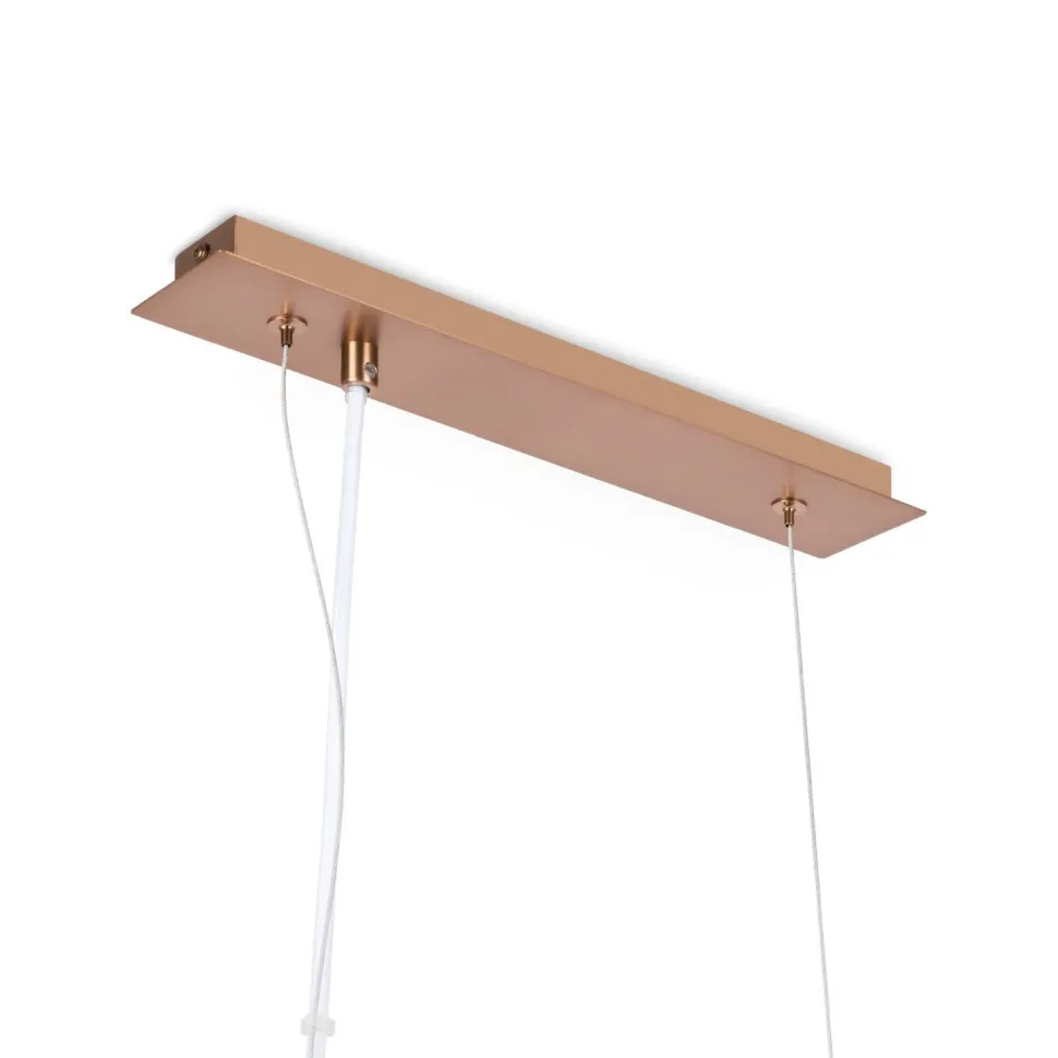 Hängeleuchte Glas Metall E14 H: max. 149,3 cm Modern