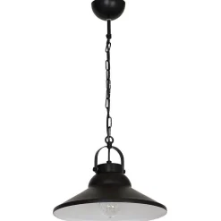 Hängeleuchte IRON in Schwarz