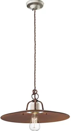 Hängeleuchte Metall E27 Ø 40 cm rund H: max. 135 cm