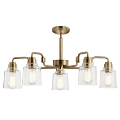 Hängeleuchte Metall Glas Vintage verstellbare Höhe