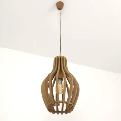 Hängeleuchte Modern in Holz Optik