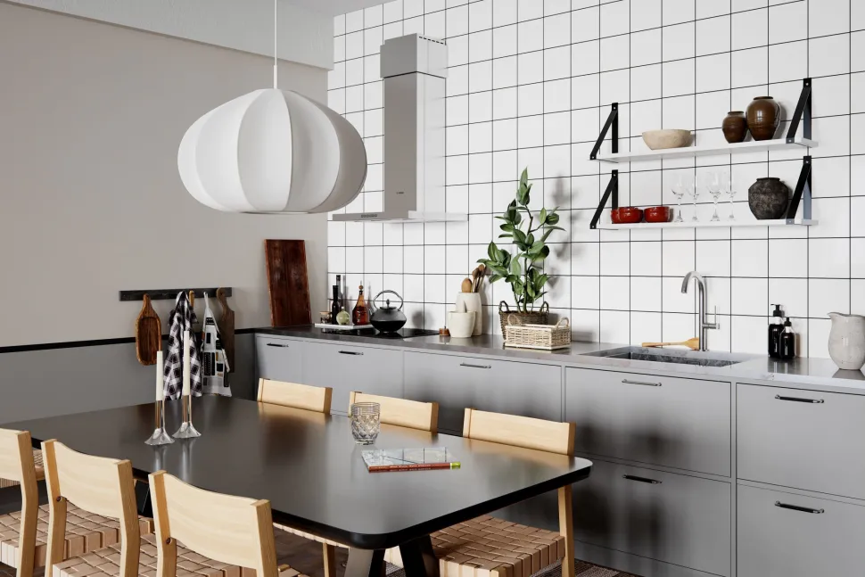 Hängeleuchte Stoff Metall E27 B: 60 cm H: max. 120 cm Weiß