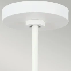 Hängeleuchte Weiß Metall Holz Ø48cm Skandinavisch E27