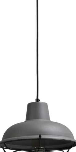 Industrie Hängeleuchte in Anthrazit
