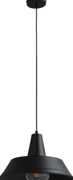 Industrie Hängeleuchte Schwarz