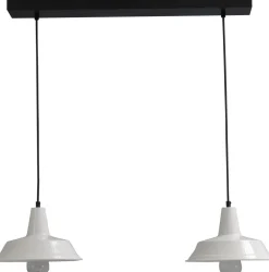 Industrie Hängeleuchte Weiß