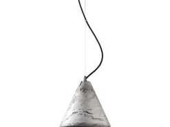 Industrie Pendellampe Grau