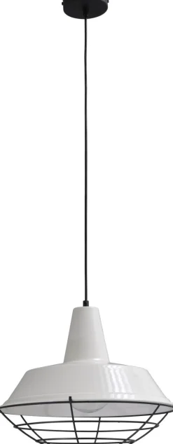 Industrie Pendelleuchte Innenlampe Weiß