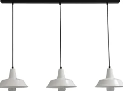 Industrie Pendelleuchte Küchenlampe Weiß