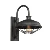 Industrie Wandlampe ALVER Anthrazit Metallic B30cm