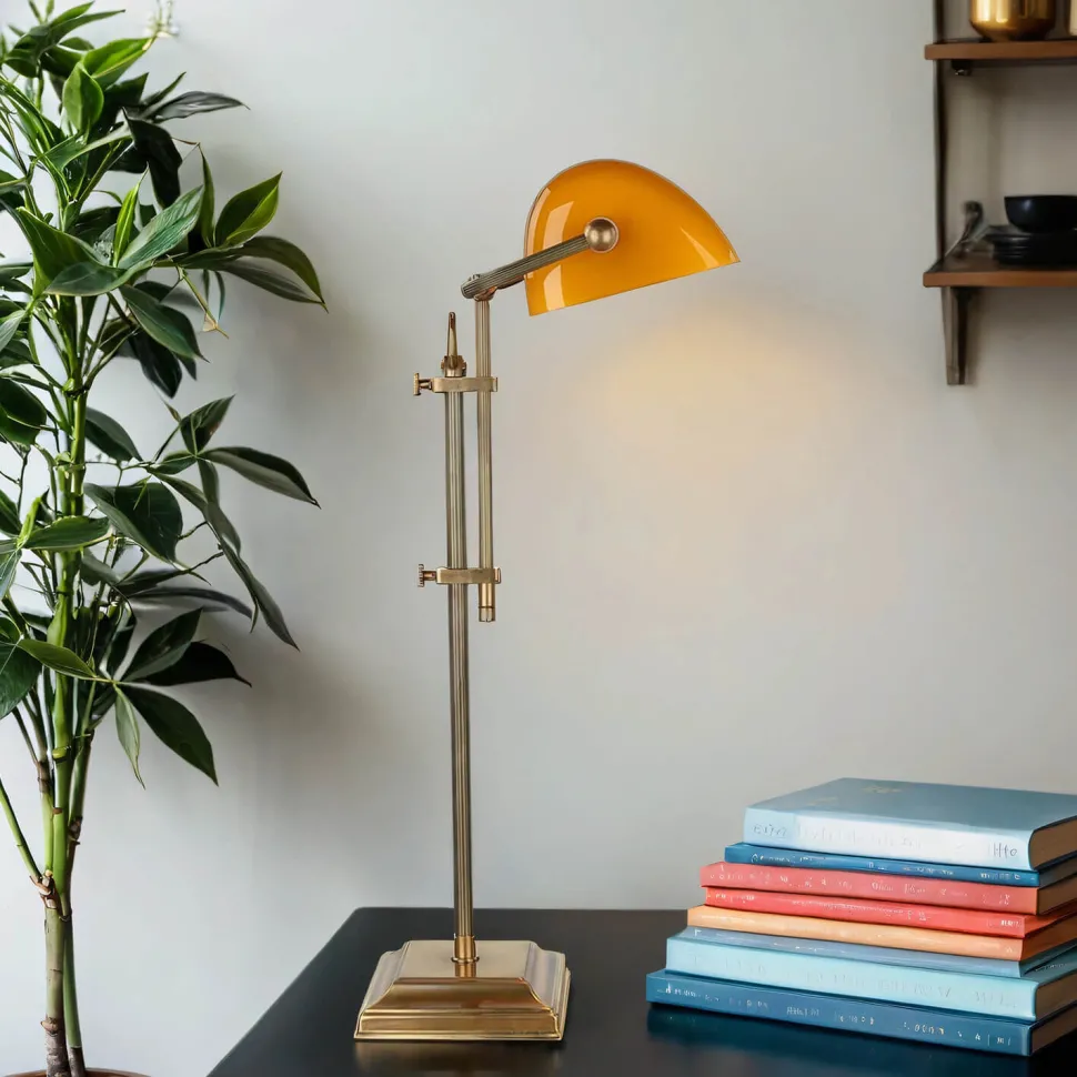 Jugendstil Bankerleuchte Bankerlampe