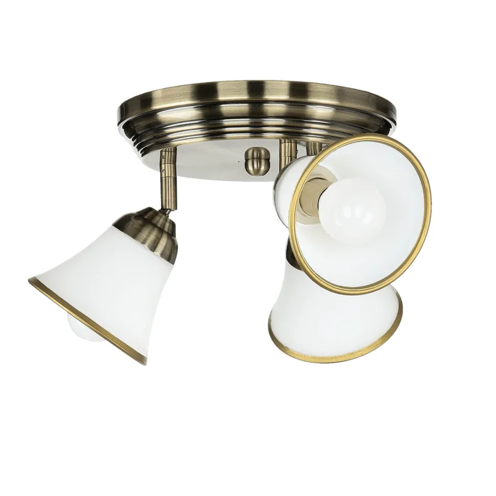 Jugendstil Deckenlampe 3xE14 Ø40cm drehbar GRANDO