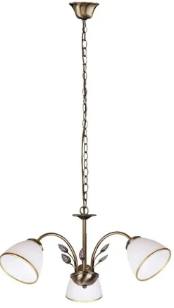 Jugendstil Hängeleuchte Aletta 3-flammig