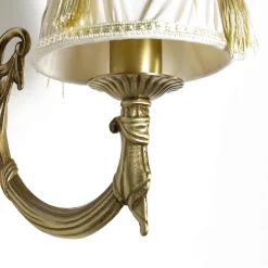 Jugendstil Wandleuchte Wandlampe Weiß