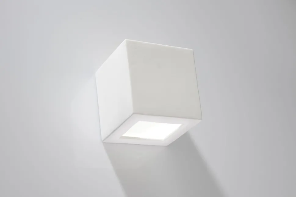 Keramik Wandleuchte bemalbar