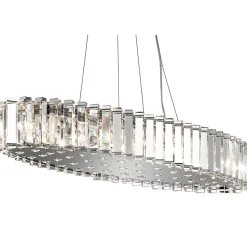 Kristall Hängelampe LED IP44 spritzwasserdicht