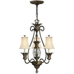 Kronleuchter ANABELL 8 in Bronze kürzbar Lampe