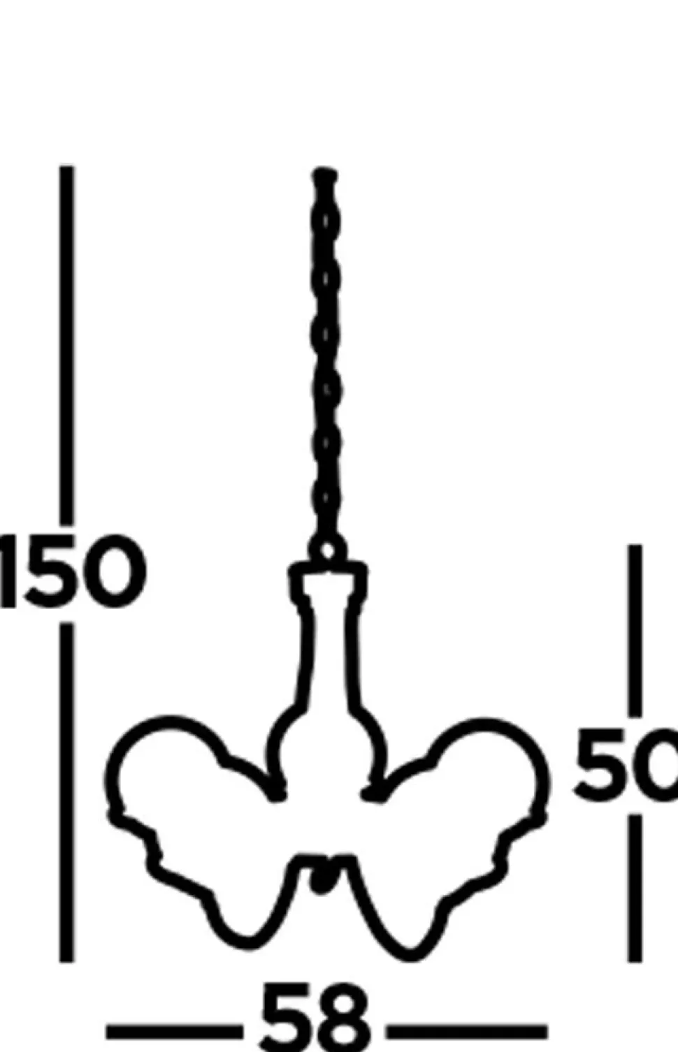 Kronleuchter 5-flammig in Messing Antik Weiß E14 Metall Glas