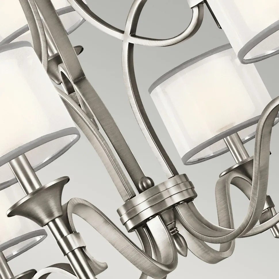 Kronleuchter groß mit Schirm Modern CANELADO