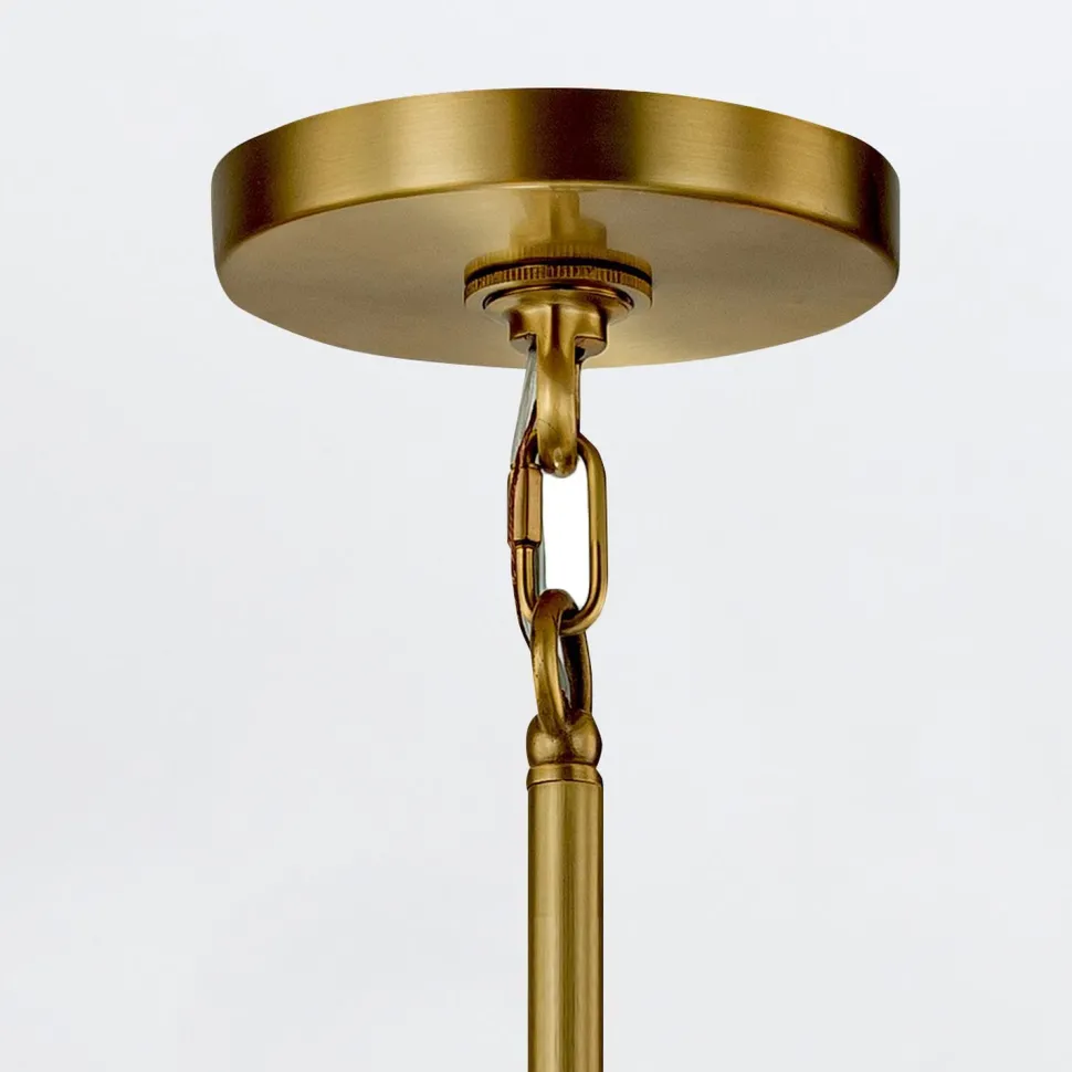 Kronleuchter Metall Glas 83,8 cm breit Modern verstellbar