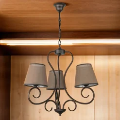 Kronleuchter 3xE27 Landhaus Esstisch gemütlich