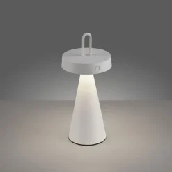 LED Akku Tischlampe Dimmer Touch IP44 2700 K 28,9 cm