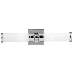 LED Badlampe Wand drehbar IP44 Weiß Chrom AMINE