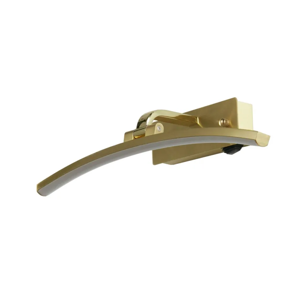 LED Bilderlampe in Messing Metall 3000 K 503 lm Modern