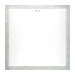 LED Deckenlampe Bad IP44 4000 K B: 32 cm in Silber Weiß