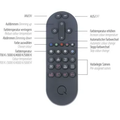 LED Deckenlampe in Messing Aluminium Grau 35 W dimmbar