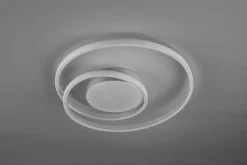 LED Deckenlampe Metall in Titan 2500 lm B:39 cm Spirale