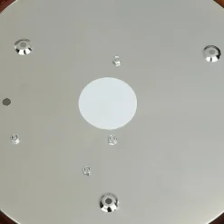 LED Deckenleuchte JANJA in Chrom IP44 Ø25cm Lampe