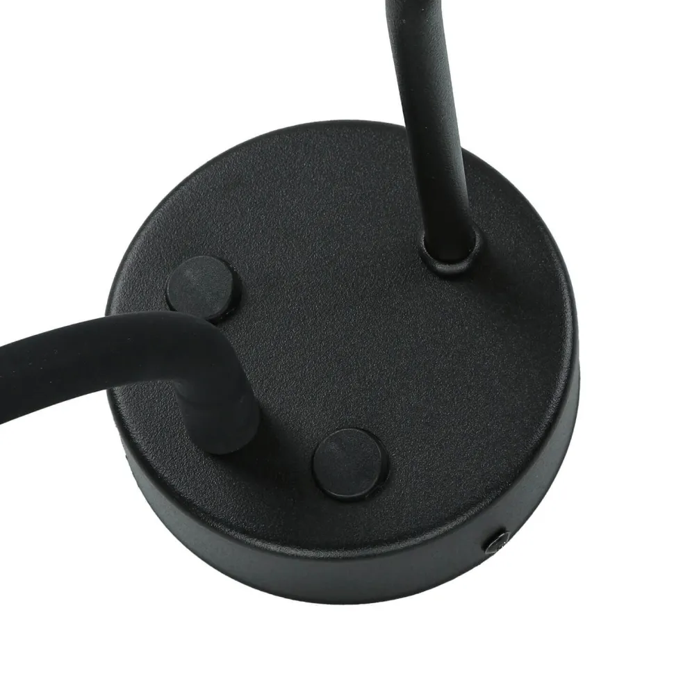 LED Deckenleuchte LUKE schwarz 64W Wohnzimmerlampe