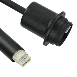 LED Deckenleuchte LUKE schwarz 64W Wohnzimmerlampe