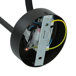 LED Deckenleuchte LUKE schwarz 64W Wohnzimmerlampe