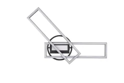 LED Deckenleuchte Schwarz Dimmer Fernbedienung 4500 lm